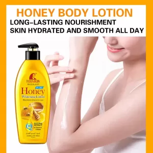 Roushun Brand Quality Pure Honey Body Lotion 400ml