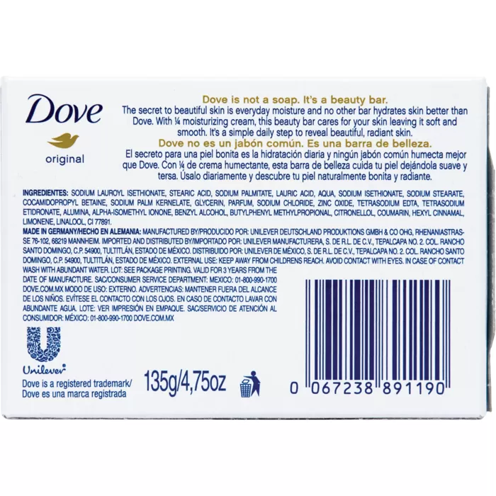 Dove Soap Beauty Bar Soap Purely Pampering  s 135g Body - image 7