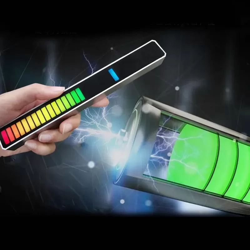 RGB acoustic pickup rhythm lamp USB car desktop LED - image 4