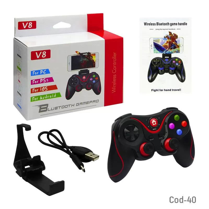 Fino Wireless Gamepad with Dual Vibrators Controller - image 2