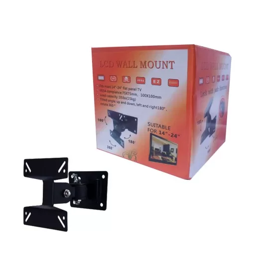 14-24 inch Full Motion LED LCD TV Wall Mount - image 5