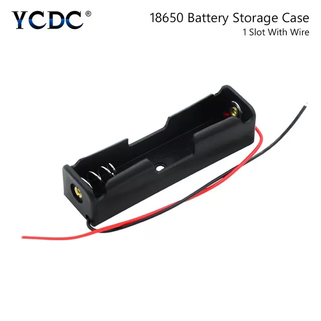 18650 (3.7V x 1) Battery Holder Box Case - image 4