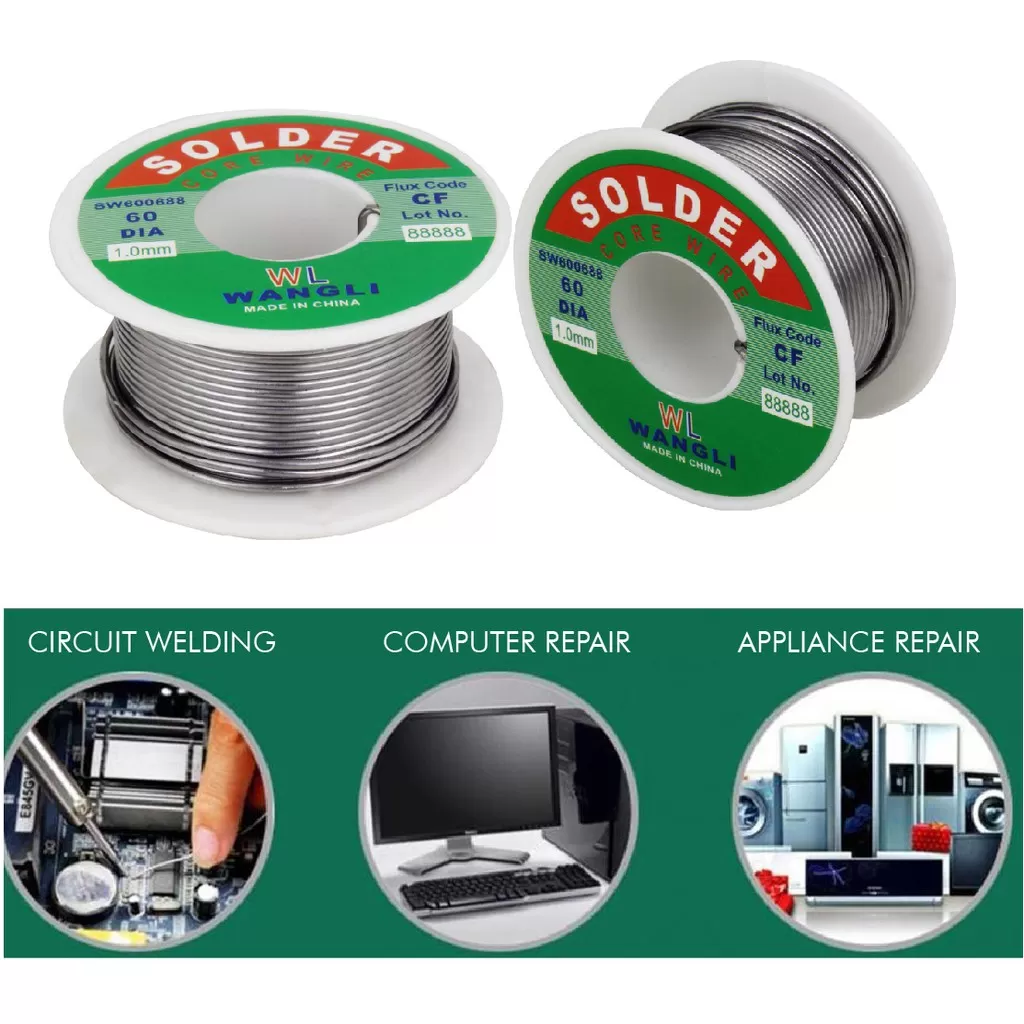 1mm Tin Lead Soldering Wire Flux Reel/Tube (30g) - image 2