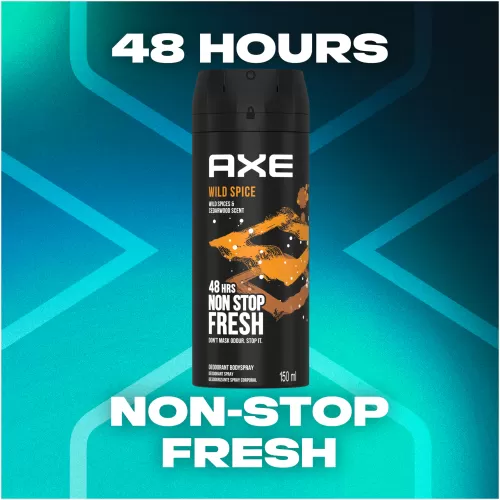 Axe Wild Spice Body Spray Deodorant 150ml Men Fragrance - image 2