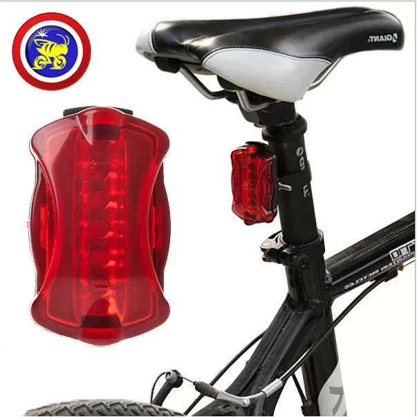 Bike light 5 LED Rear Tail light Bicycle safety - image 3