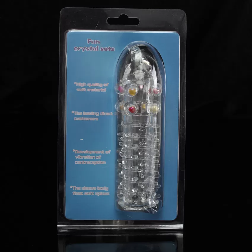silicon reusable and penis extendable condom  B sex toy - image 3
