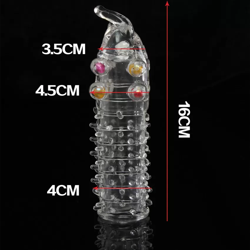silicon reusable and penis extendable condom  B sex toy - image 4