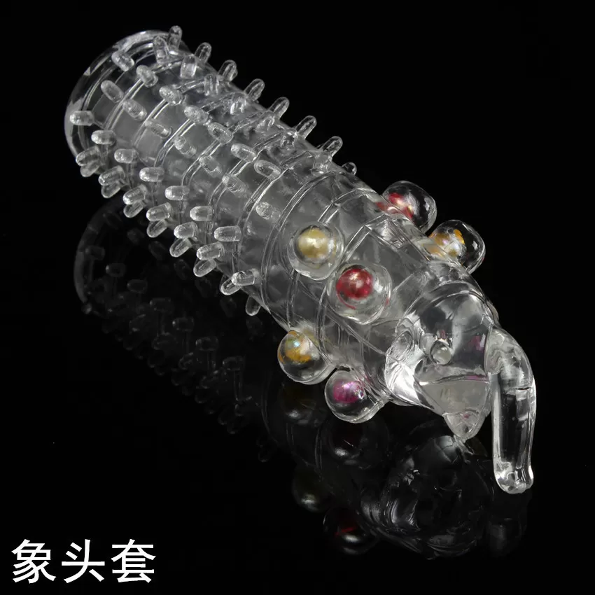 silicon reusable and penis extendable condom  B sex toy - image 2