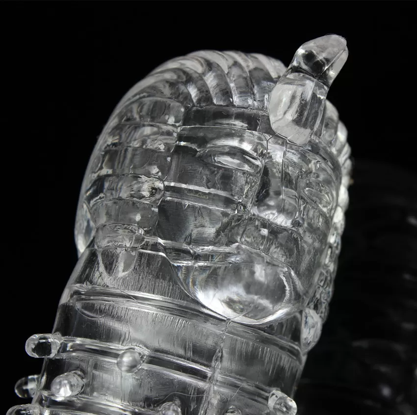 silicon reusable and penis extendable condom  C sex toy - image 3