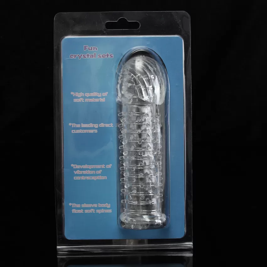 silicon reusable and penis extendable condom  C sex toy - image 5