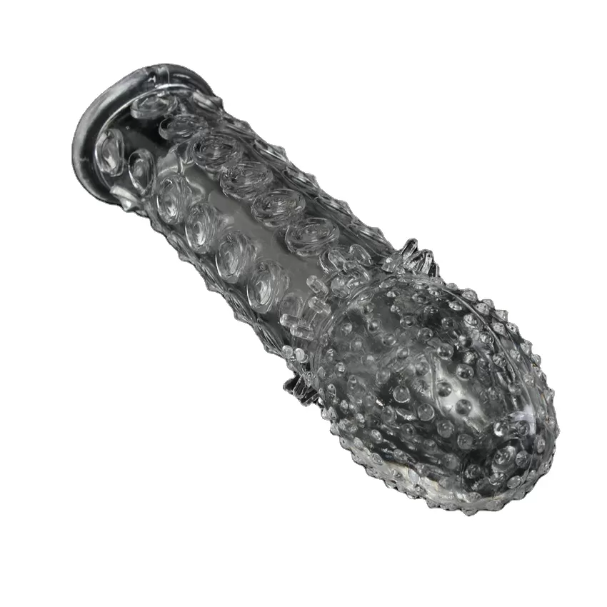 silicon reusable and penis extendable condom  D sex toy - image 2