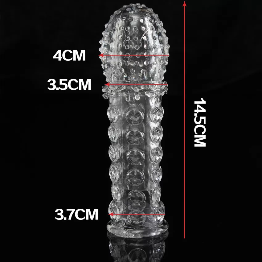 silicon reusable and penis extendable condom  D sex toy - image 4