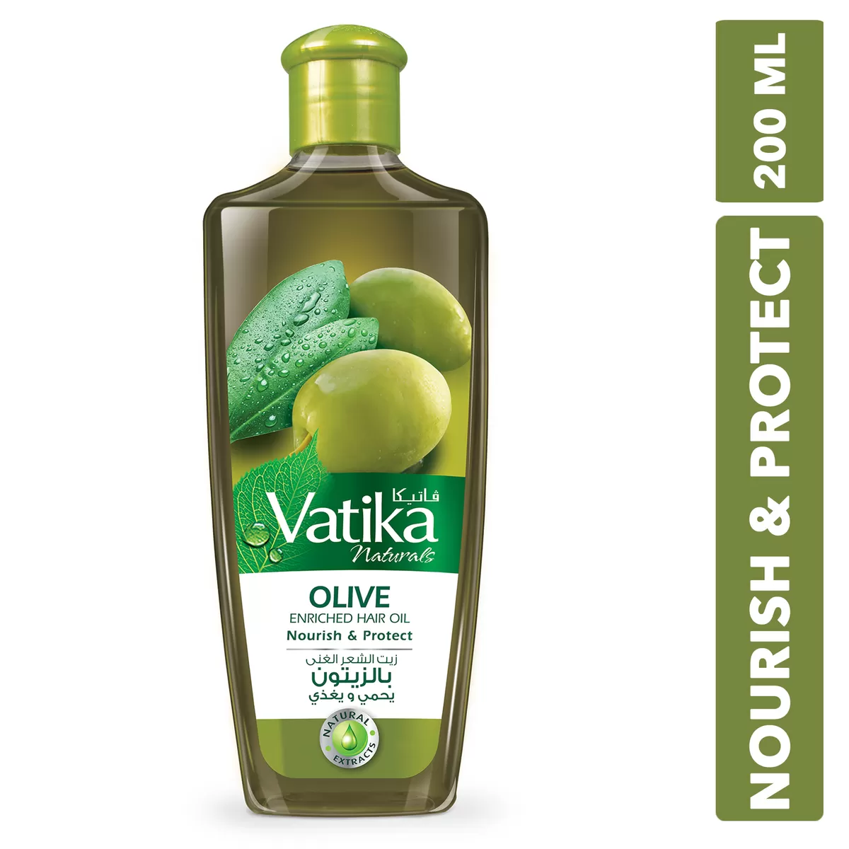Dabur Vatika Olive Hair Oil 200ml Nourish & Protect Hair