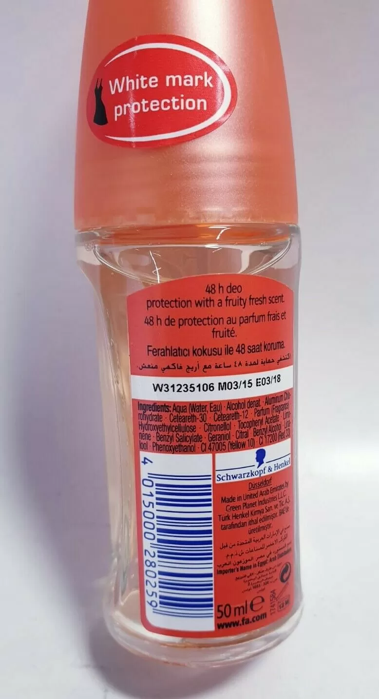 Fa Exotic Garden Roll On For Women 50ml Deodorant - image 5