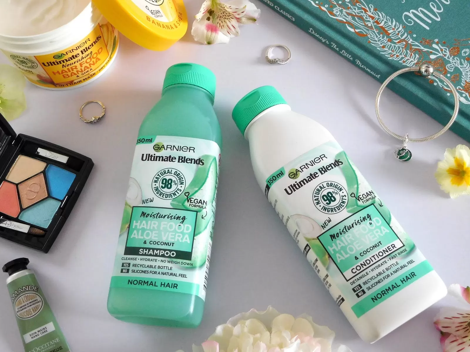 Garnier Hair Food Shampoo Conditioner 3 In 1 Aloe Vera - image 8
