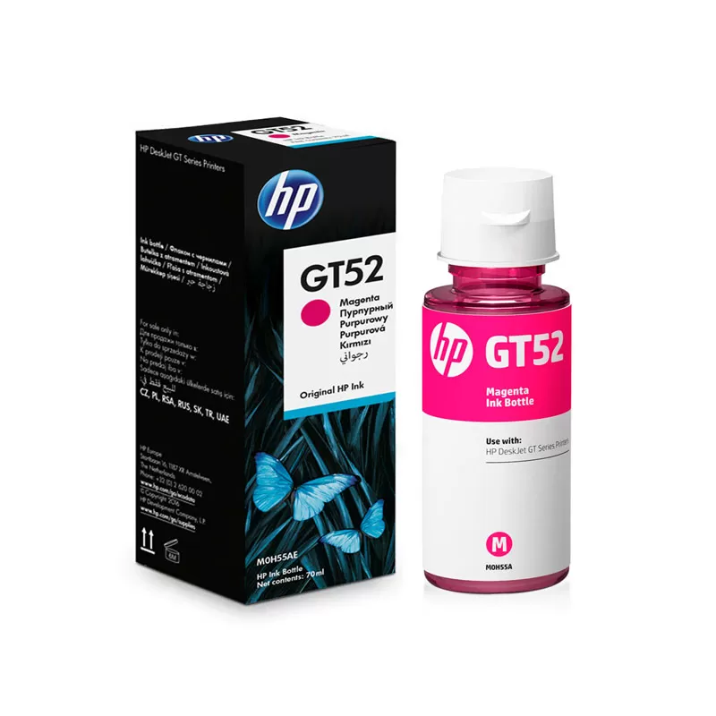 HP GT52 Magenta Ink Bottle