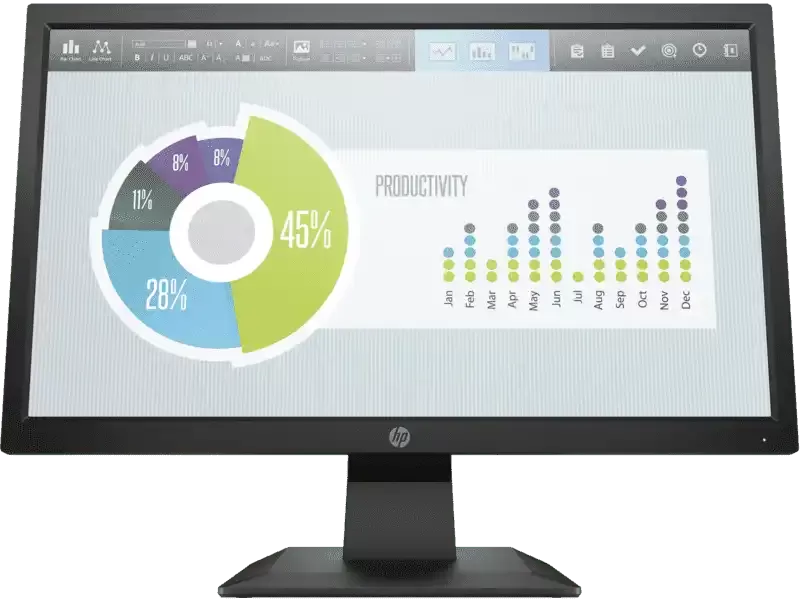 HP P204v 19.5-inch Monitor - image 1