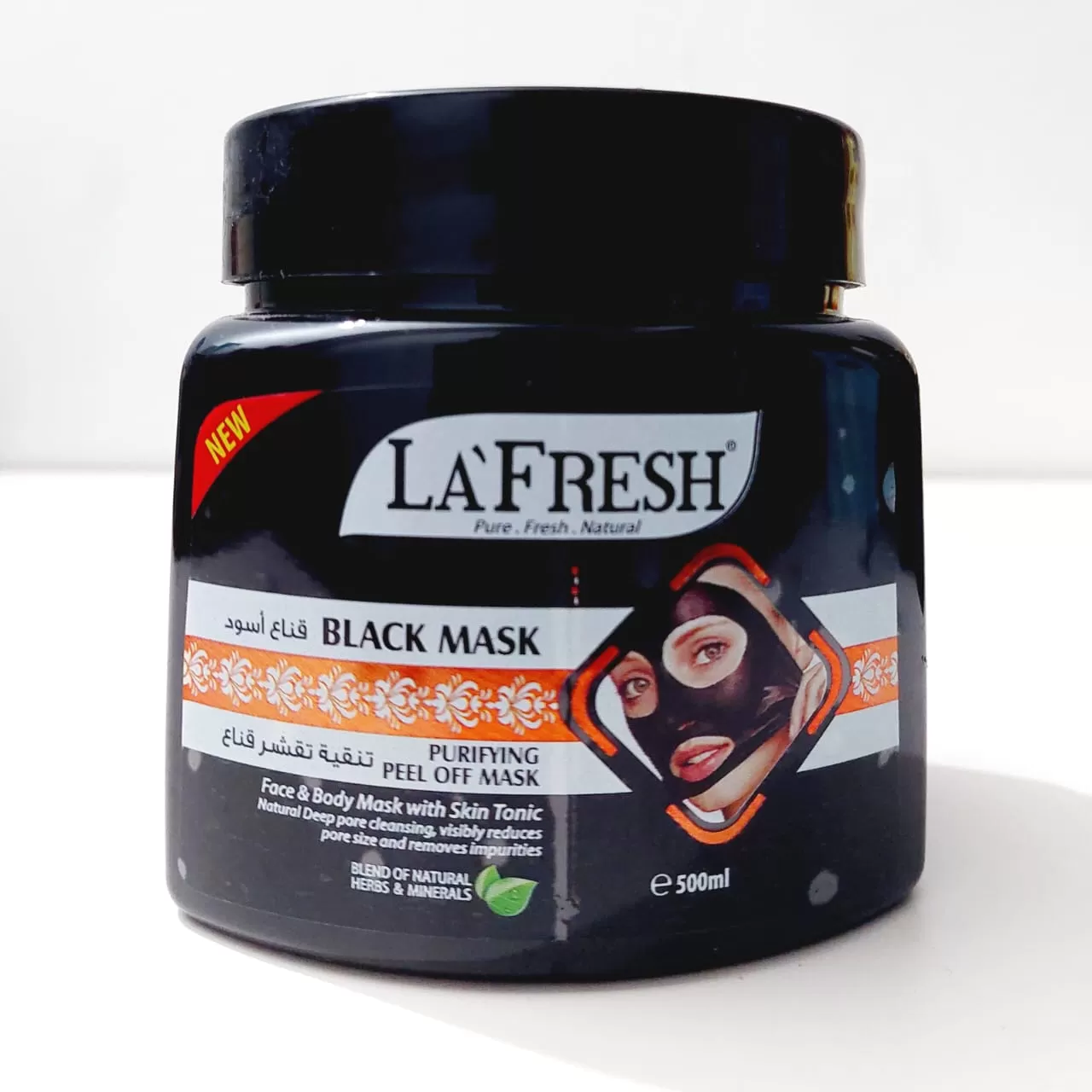 Lafresh Black Face Peel Off Mask 500ml Reduce Pore