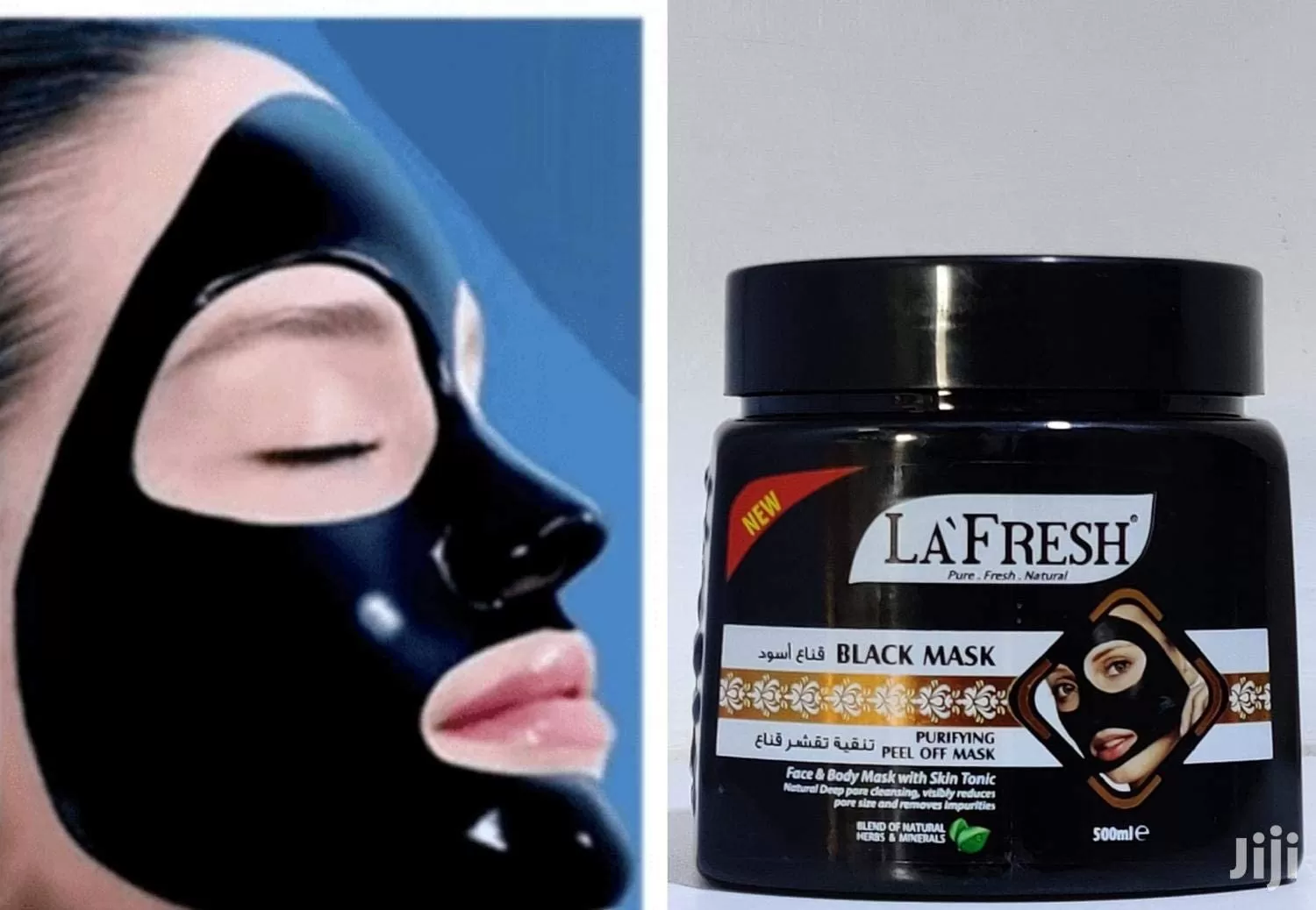 Lafresh Black Face Peel Off Mask 500ml Reduce Pore - image 4