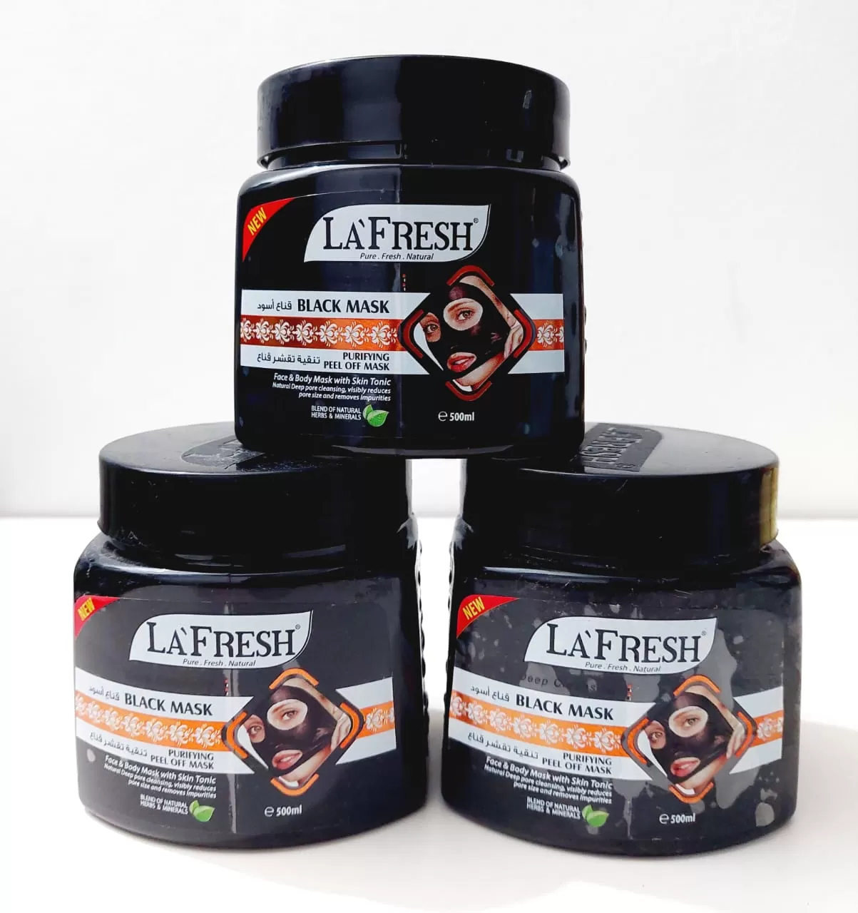 Lafresh Black Face Peel Off Mask 500ml Reduce Pore - image 5