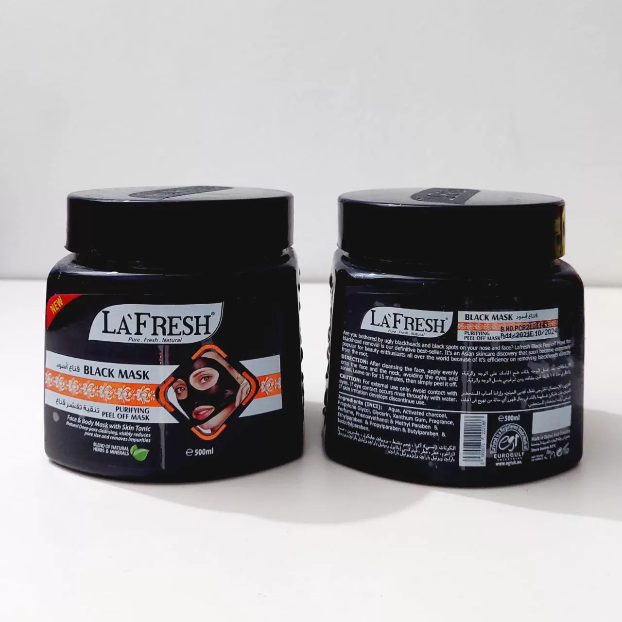 Lafresh Black Face Peel Off Mask 500ml Reduce Pore - image 7