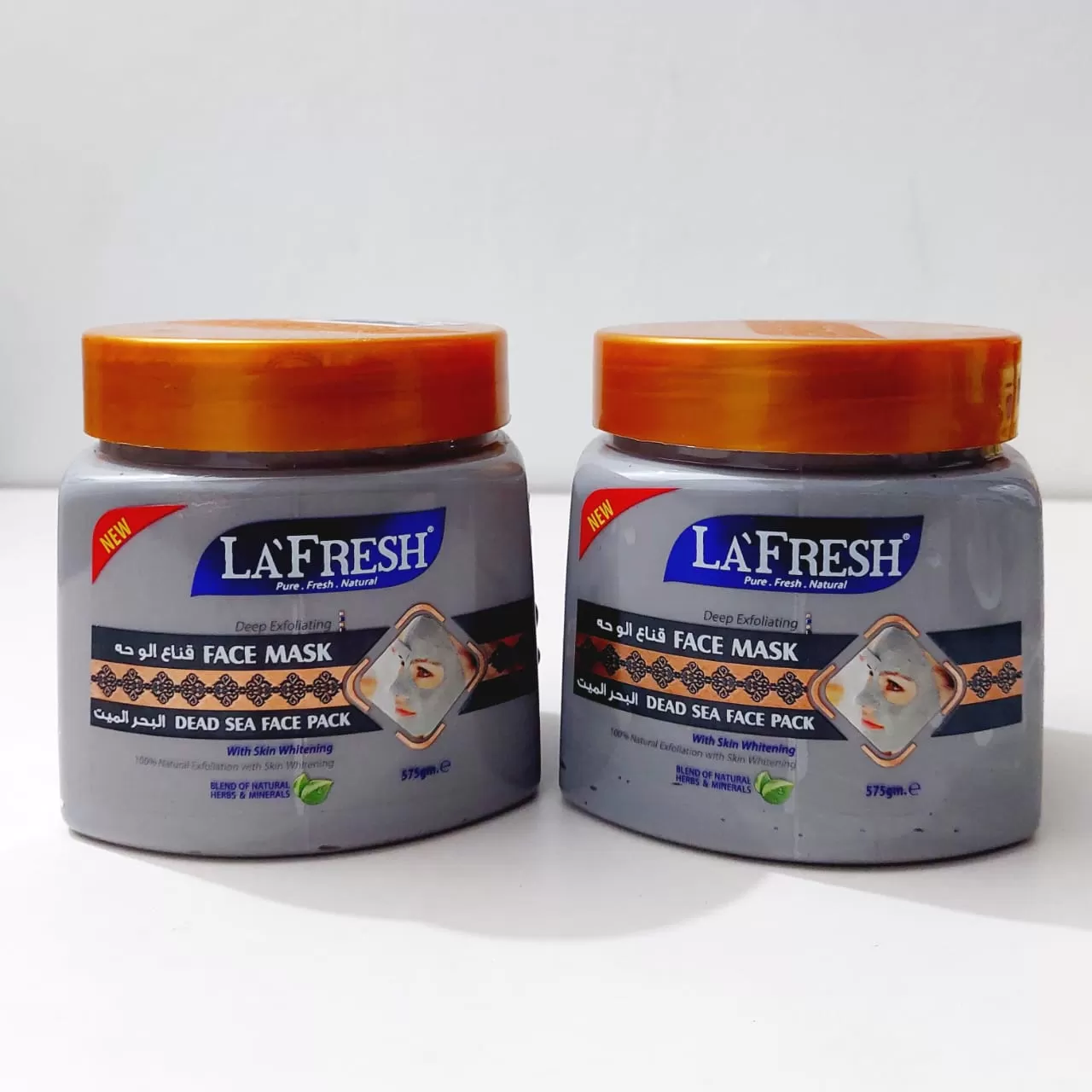 Lafresh Dead Sea Face Mask 575g Whitening Mask Pack - image 3