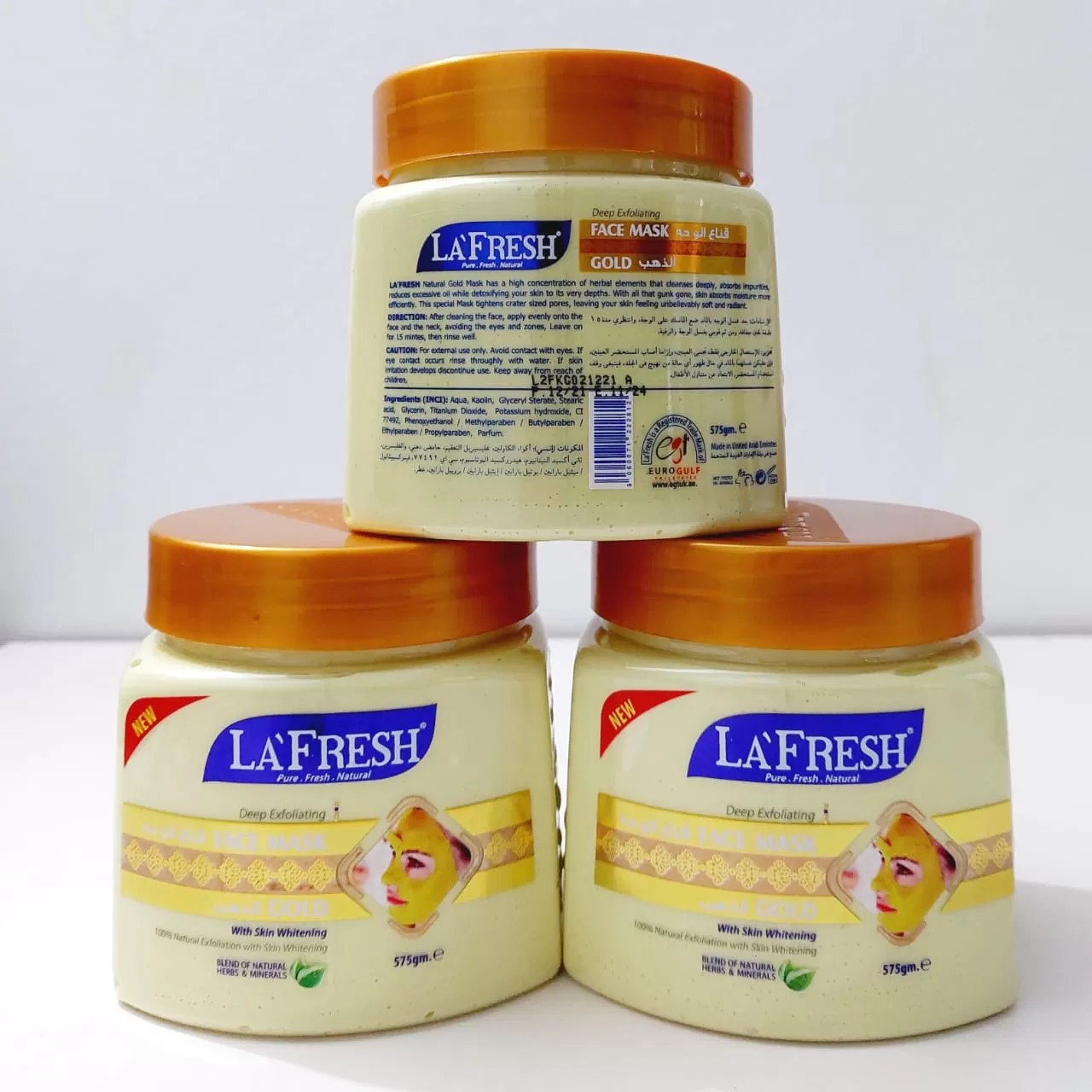 Lafresh Gold Face Mask 575ml Skin Whitening Collagen - image 5