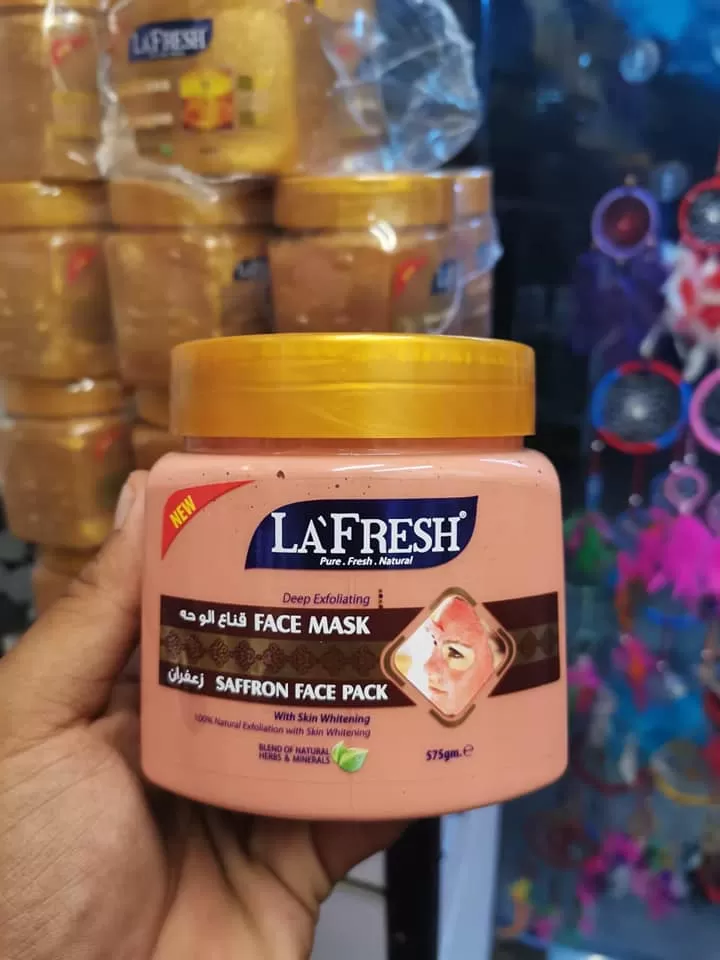 Lafresh Saffron Face Mask 575ml Whitening Face Pack - image 4