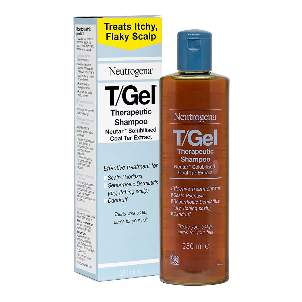 Neutrogena T Gel Therapeutic Shampoo 250ml Anti-Dandruff - image 1