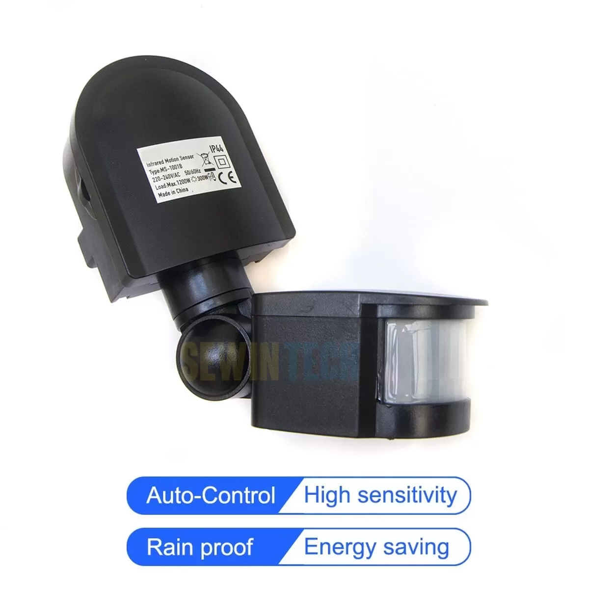 PIR Motion Sensor Detector 230V Adjustable 180 Degree - image 2