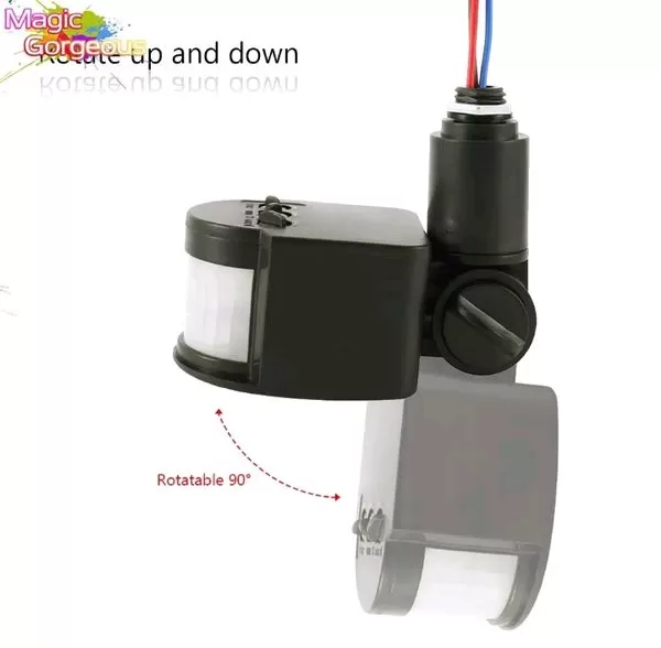 PIR Motion Sensor Detector 230V Adjustable 180 Degree - image 4