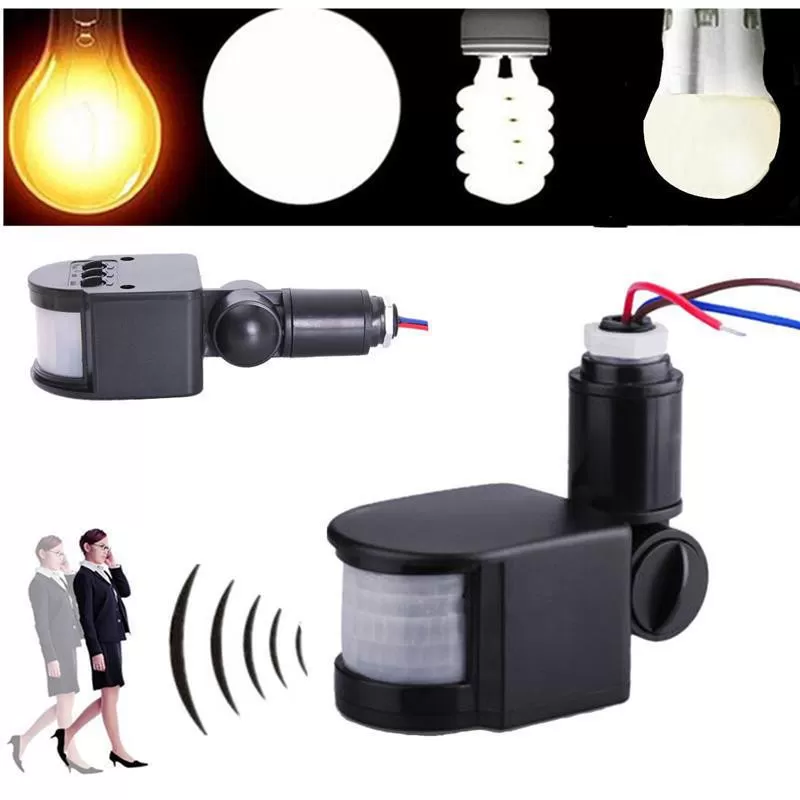 PIR Motion Sensor Detector 230V Adjustable 180 Degree - image 3