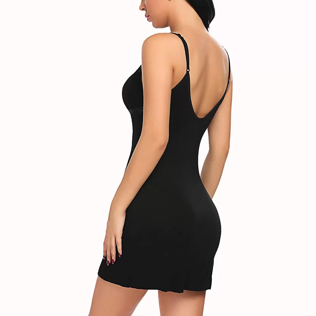 Sexy night dress with thong - image 2