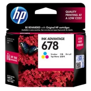 HP 678 Tri-color Ink Cartridge