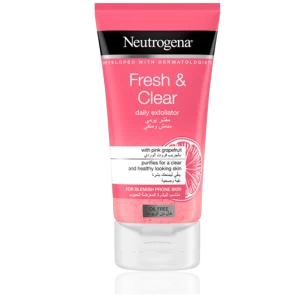 Neutrogena Fresh & Clear Facial Scrub 150ml Skin
