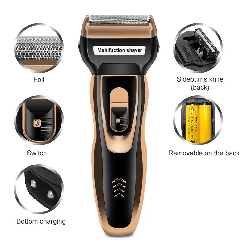 3 In 1 Hair Clipper, Shaver & Nose Beard Hair Trimme - image 3
