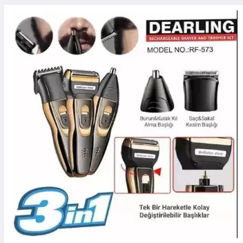 3 In 1 Hair Clipper, Shaver & Nose Beard Hair Trimme - image 5