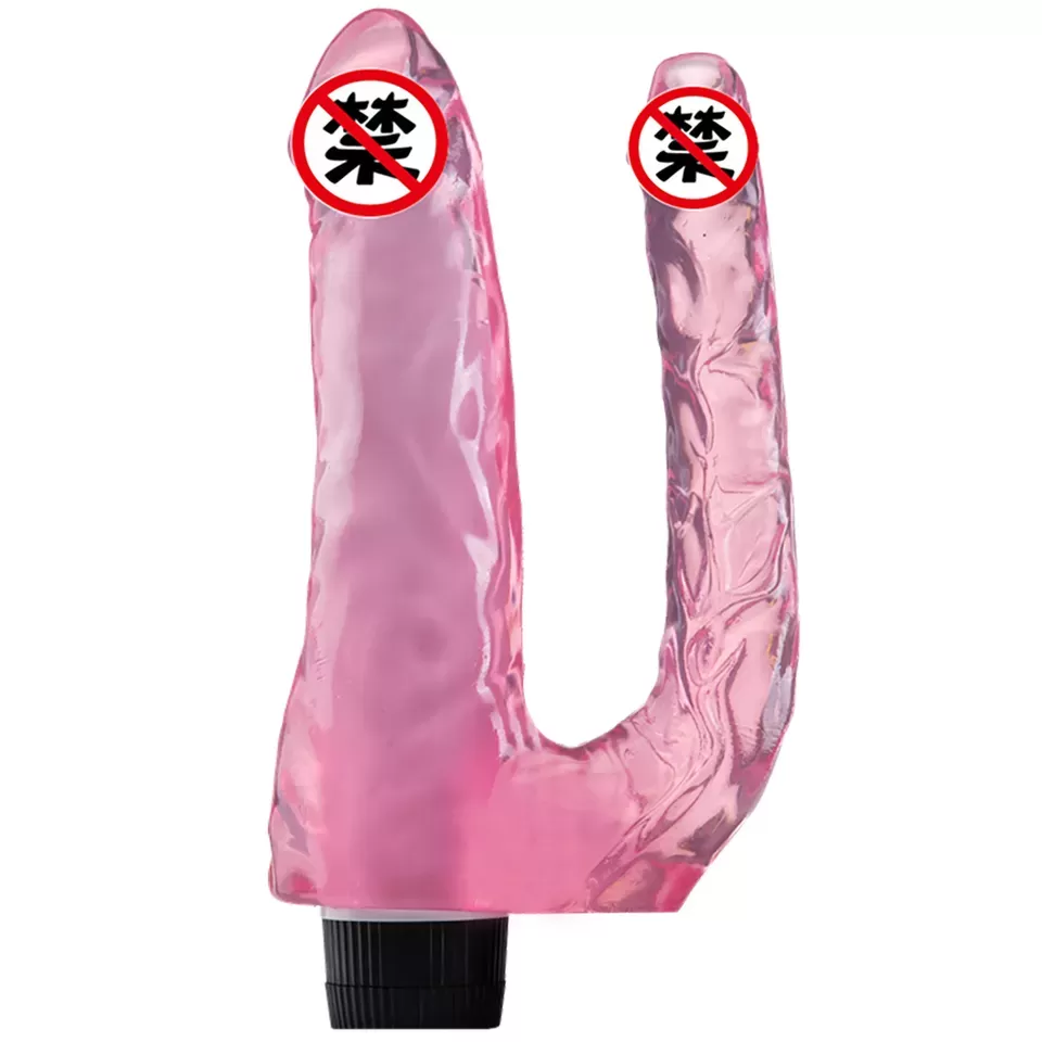 Double dildo penetrations' vibrator sex toy - image 3