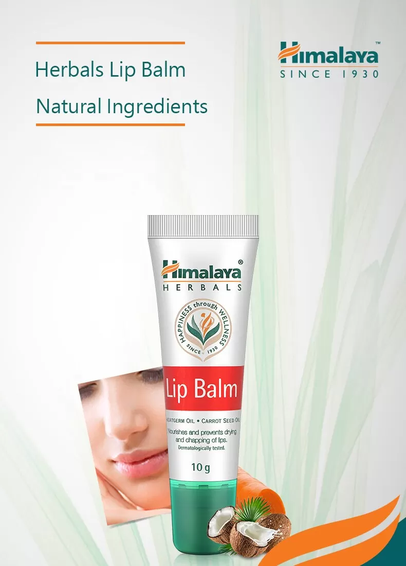 Himalaya Herbals Lip Balm 10g Dry Pink lips Care Mask - image 3
