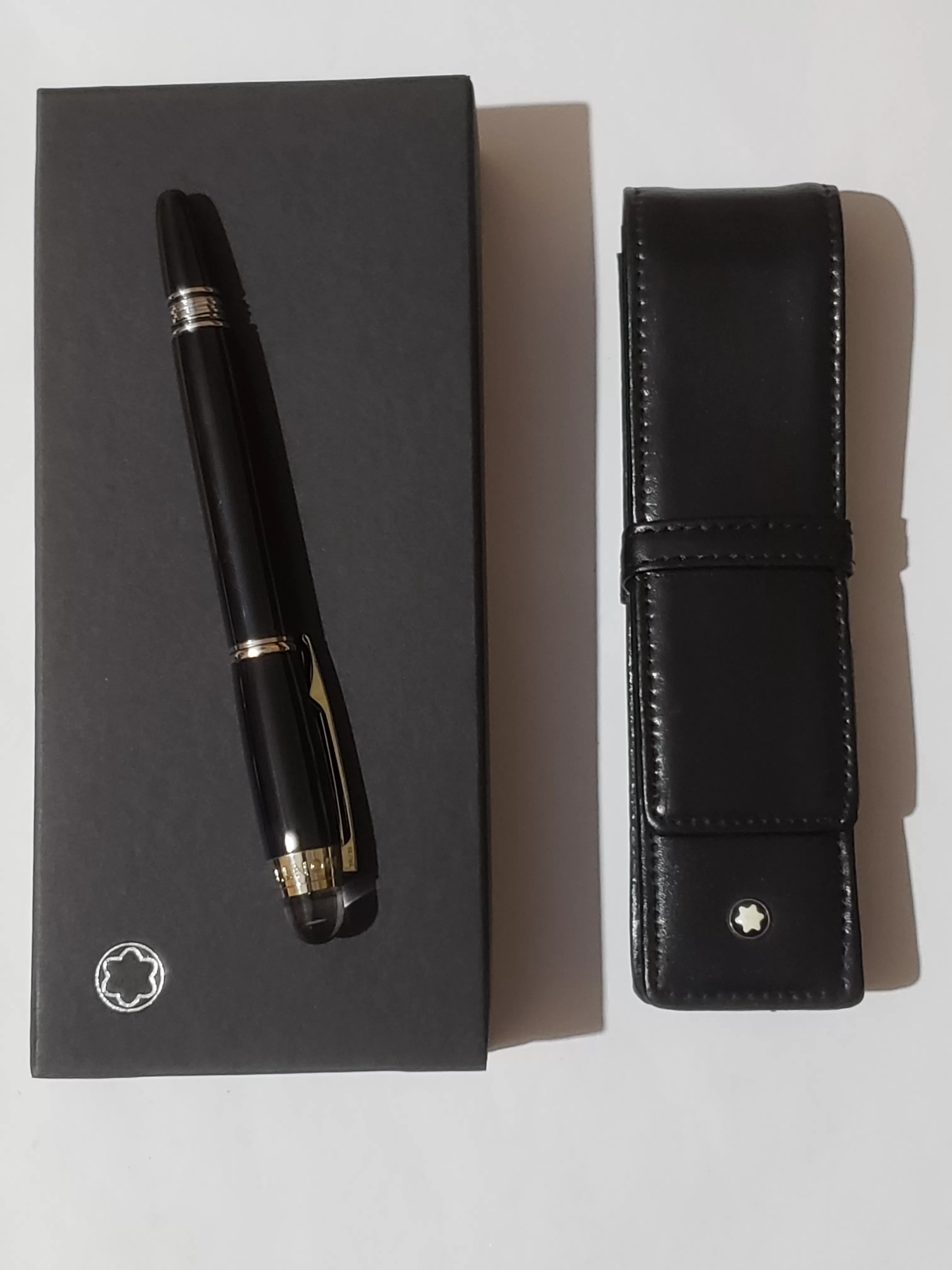 Mont Blanc Roller Ball Pen with Case