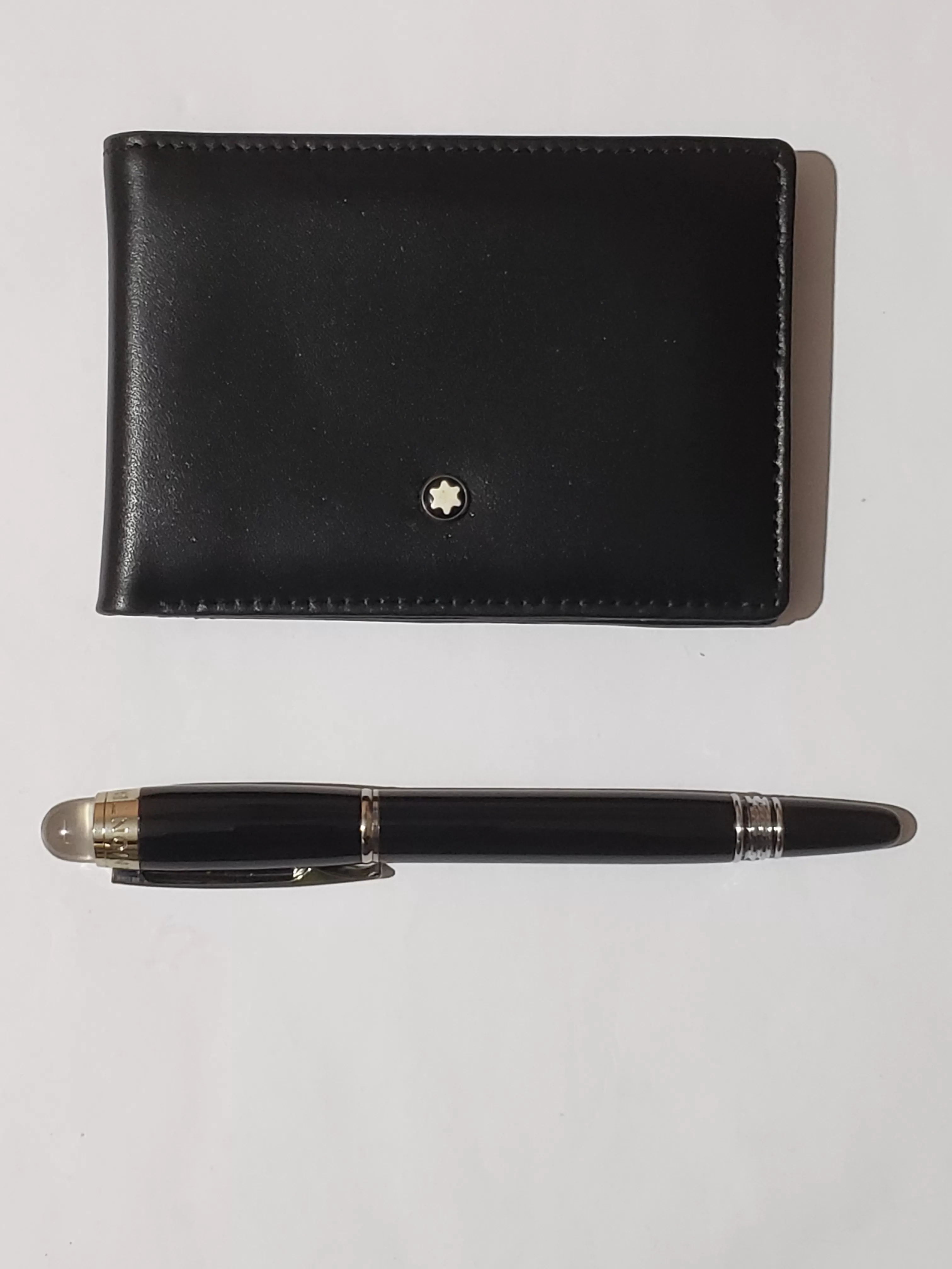 Mont Blanc Card Holder and Pen