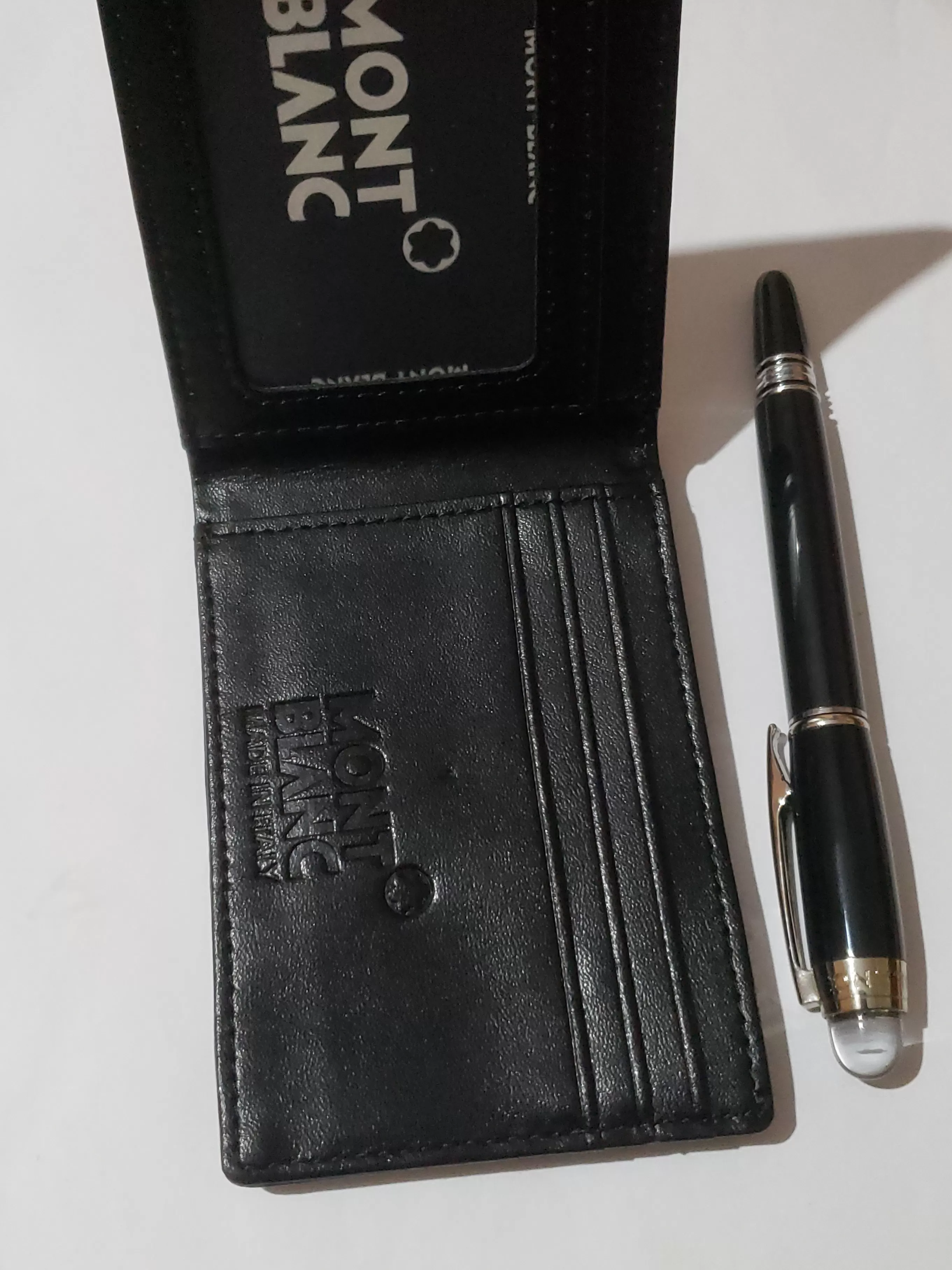 Mont Blanc Card Holder and Pen - image 6