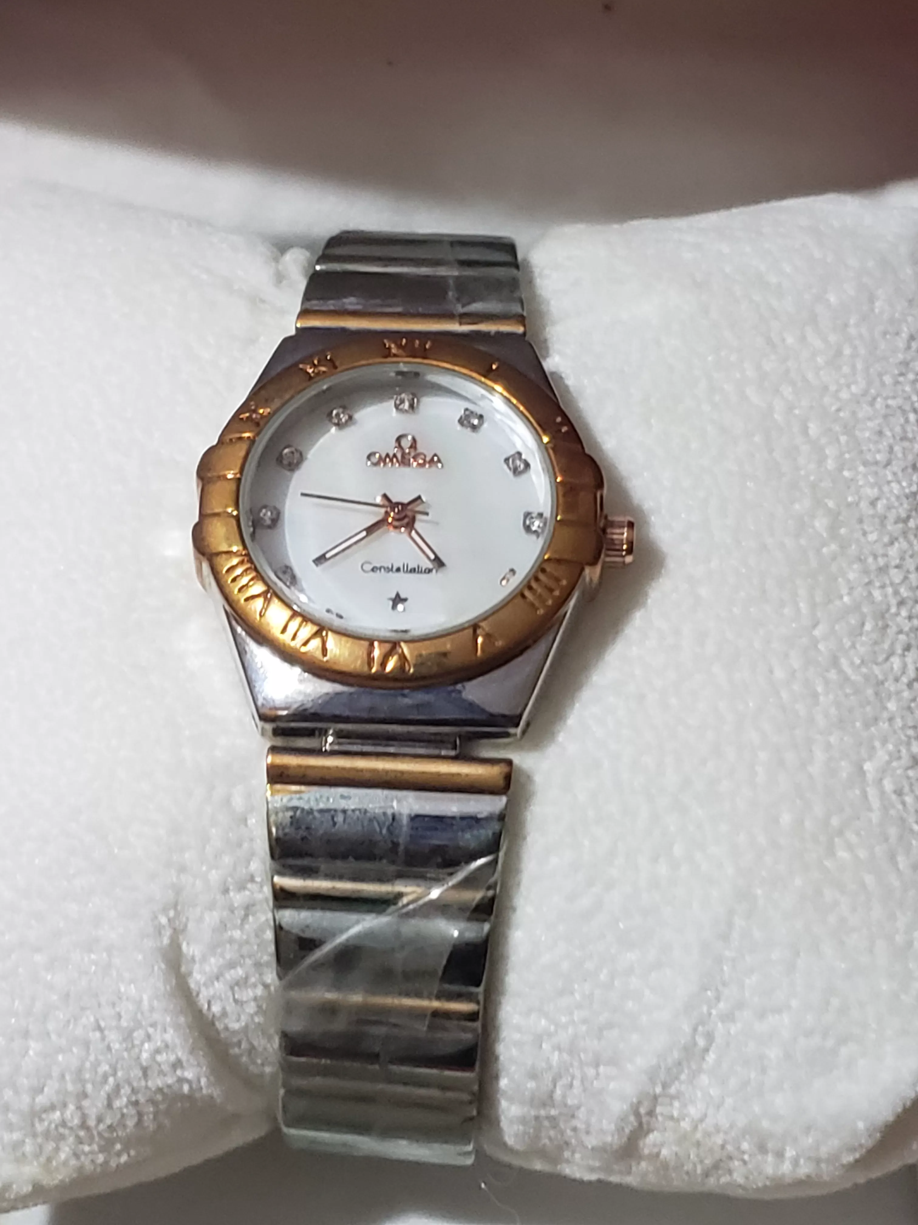 Omega Rose Gold Ladies Watch - image 4