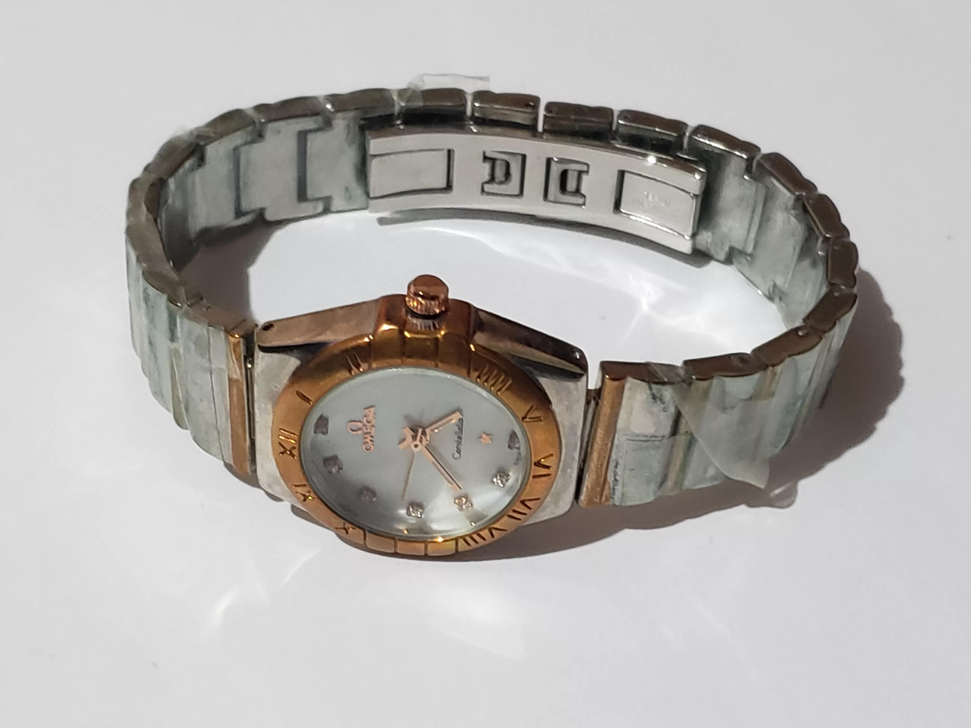 Omega Rose Gold Ladies Watch - image 7