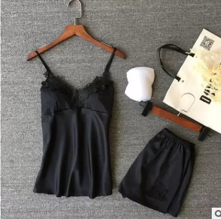 Sleepwear sexy Nightgown Suit 2 pcs - image 2