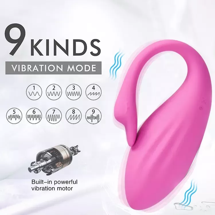 Swan Jump Egg Vibrator rechargeable sex toy - image 3