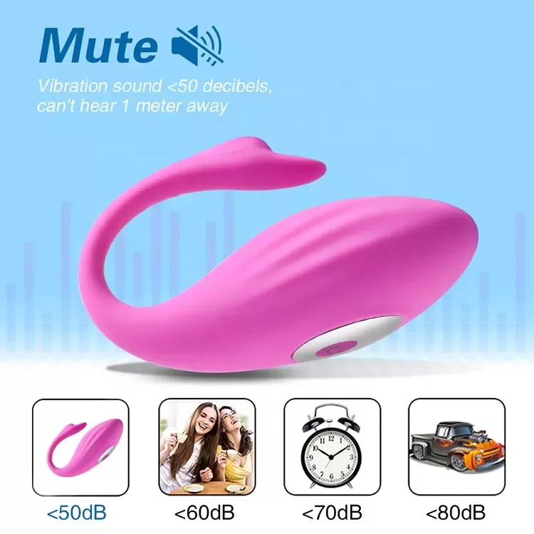 Swan Jump Egg Vibrator rechargeable sex toy - image 2
