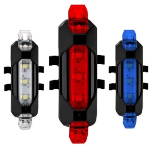 Bicycle Light Waterproof Rear Tail Light Rechargeable