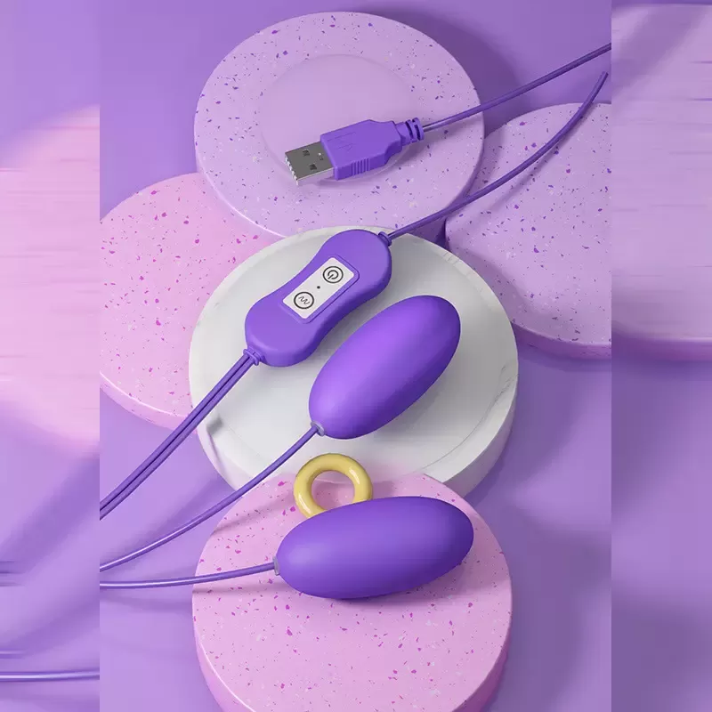 USB Multispeed G Spot Double Eggs Vibrator sex toy - image 3