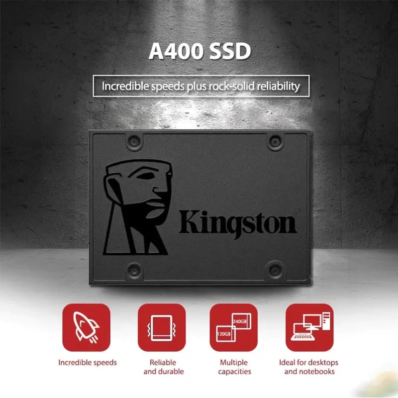 240GB Kingston SSD A400 SATA III 2.5in Solid State Drive - image 3